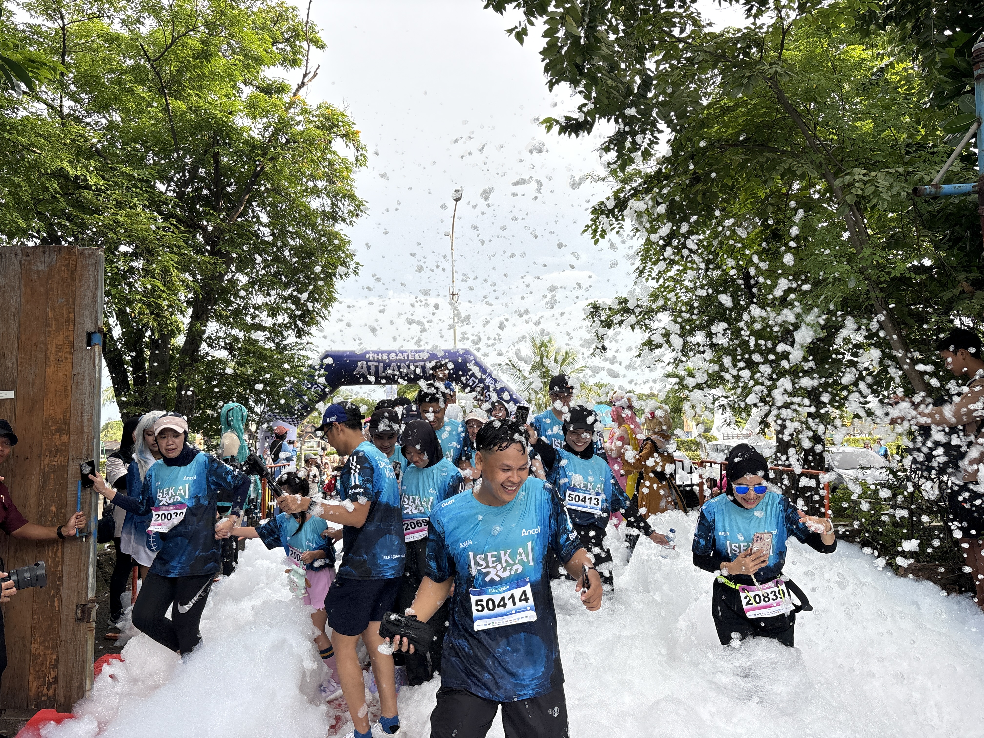 Keseruan ISEKAI RUN Seri Ke-3 di Atlantis Water Adventures